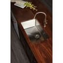 30" Undermount Large Single Bowl Stainless Steel Kitchen Sink Kit