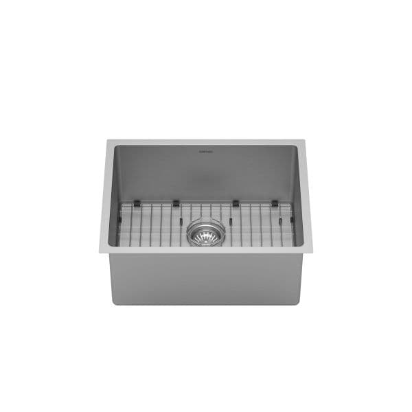 23" Undermount Single Bowl Stainless Steel Kitchen Sink Kit