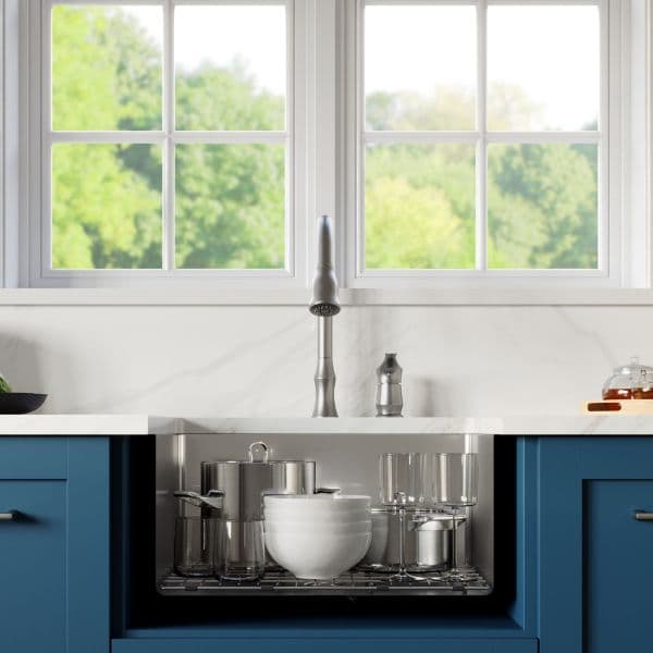 23" Undermount Single Bowl Stainless Steel Kitchen Sink Kit